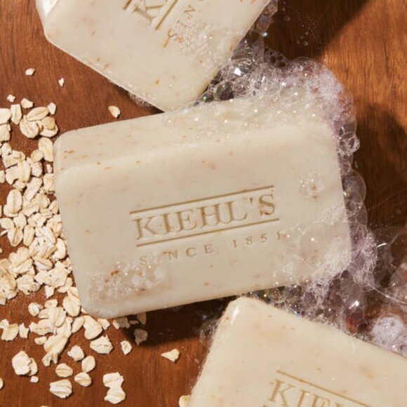 Kiehl's Ultimate Man Body Scrub exfoliating bar Soap 200g - Picture 3 of 3